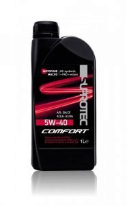 HC - cинтетическое моторное масло A3/B4 Suprotec Comfort 5W-40 1л